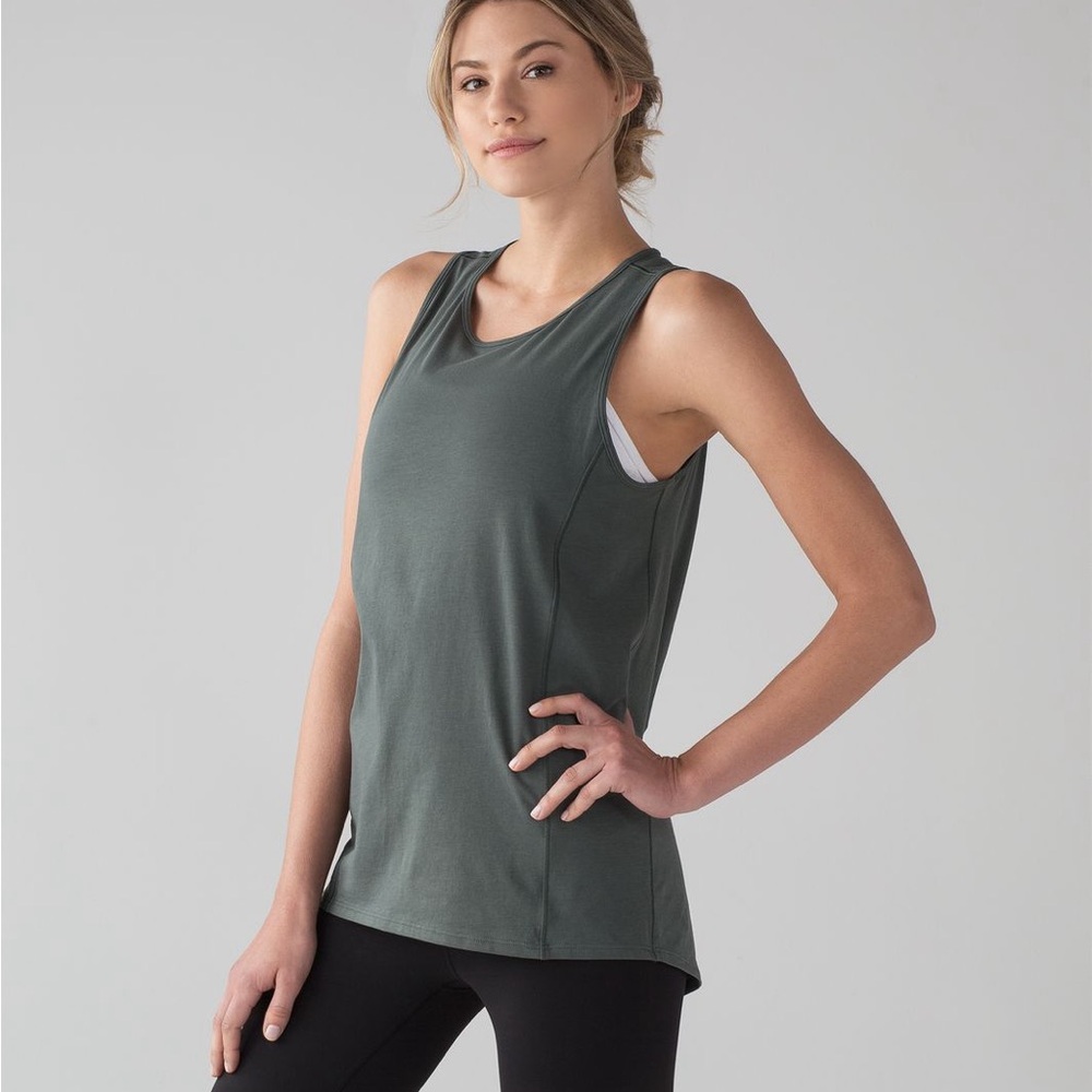 Lululemon Low Key Women's Sleeveless Top in Green